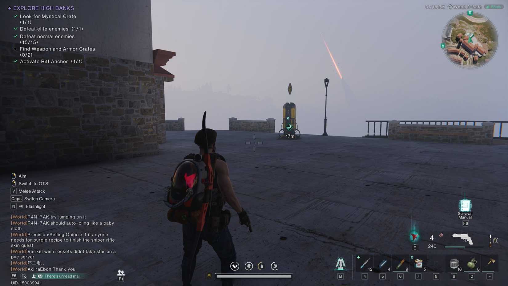 once human explore high banks