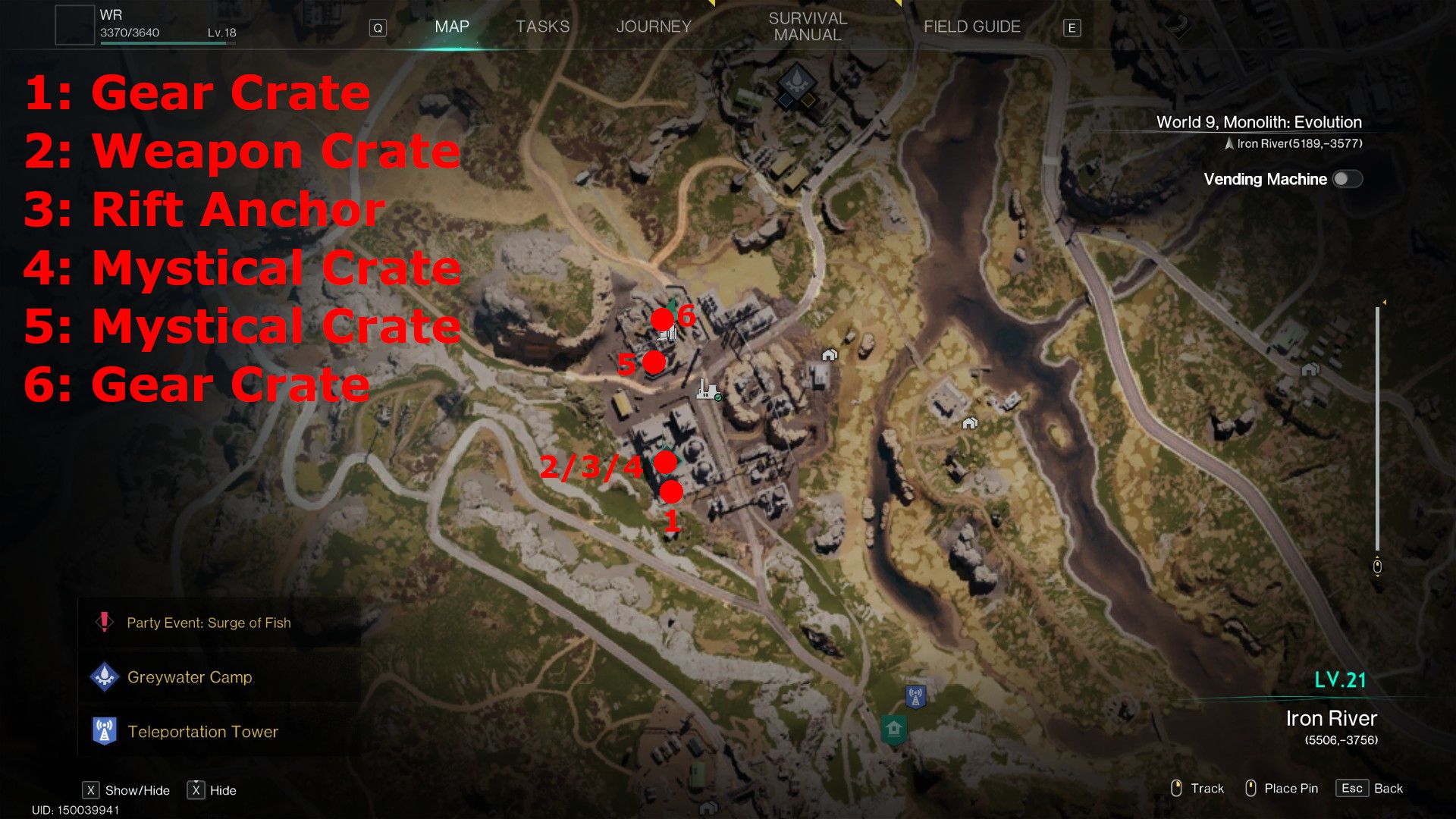 Once Human: Explore Refinery Pollution Point Guide (Mystical, Weapon, and Armor Crate Locations)