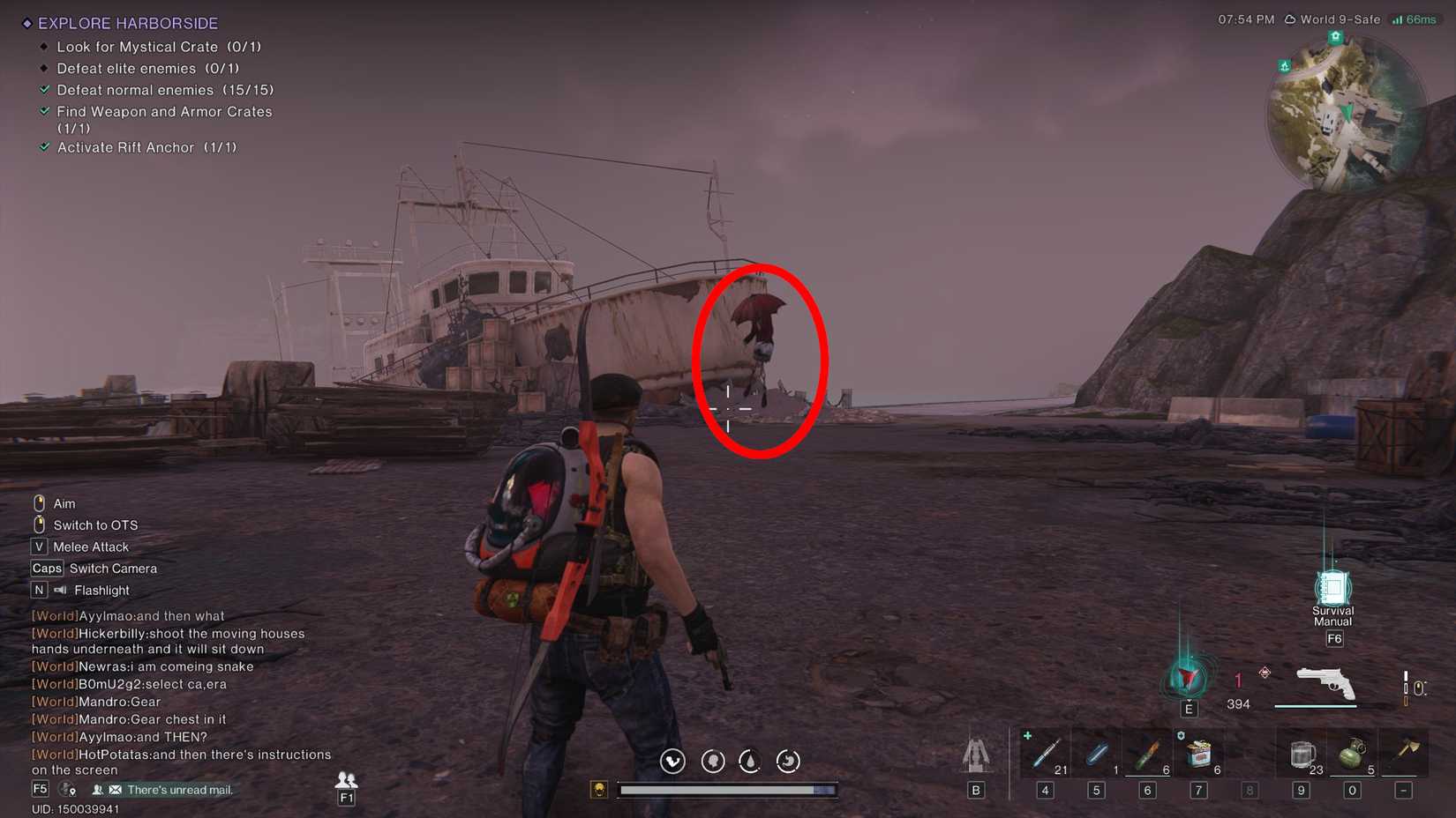 once human explore harborside