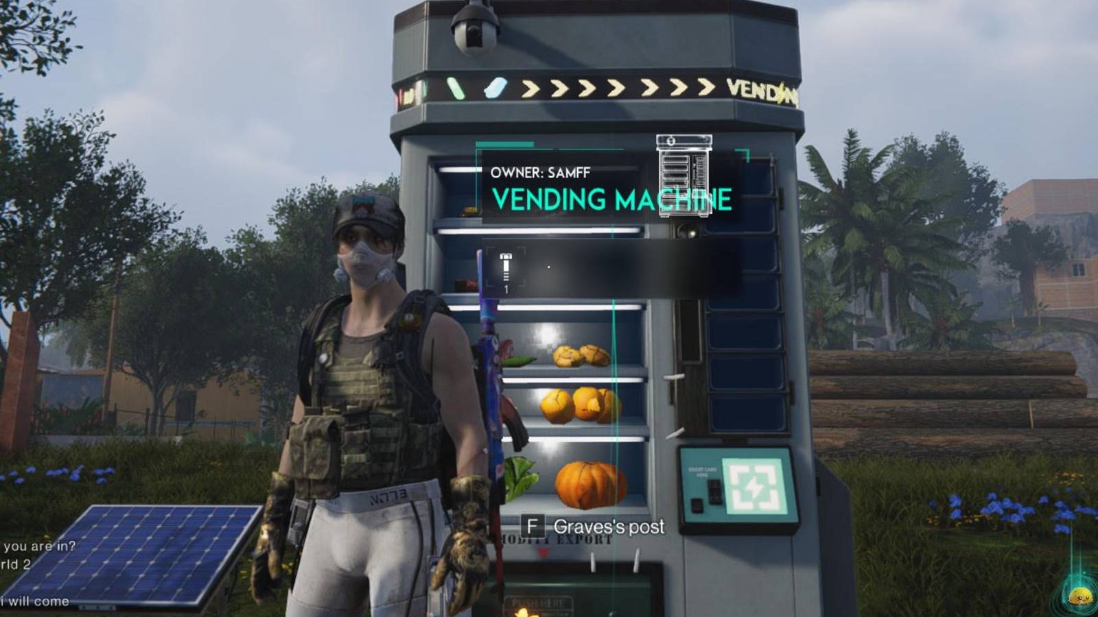 Once Human Vending Machine