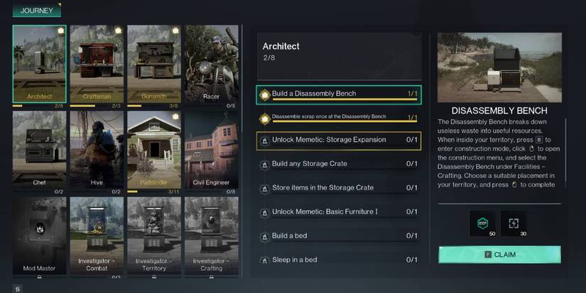 once human journey screen