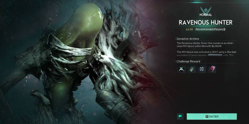 once human ravenous hunter dungeon screen