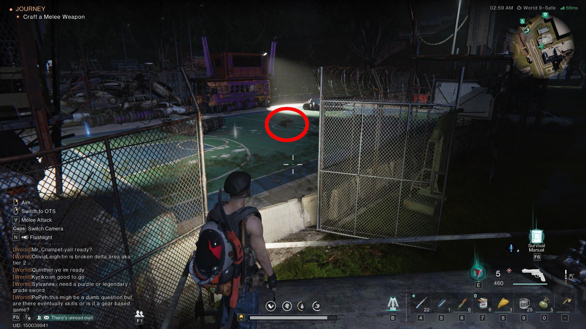 Once Human: Explore Sunbury Middle School Guide (Mystical, Weapon 