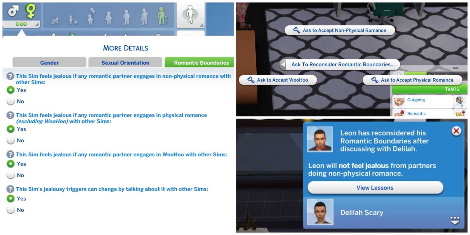 Relationship Panel How to Start a Polyamorous Relationship in The Sims 4