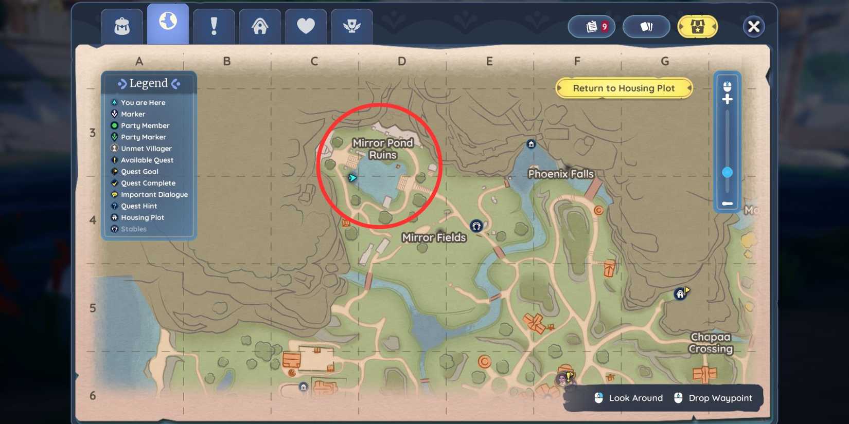 palia giant goldfish map location