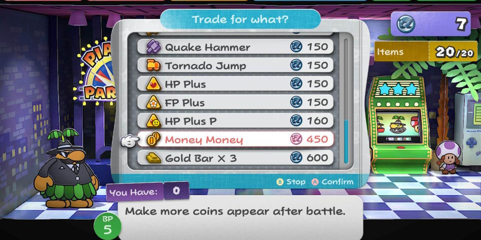 How to Get Money Money Badge in Paper Mario: The Thousand-Year Door