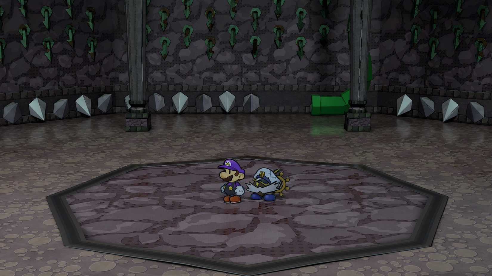 Paper Mario: The Thousand-Year Door - Pit of 100 Trials Empty Floor 100