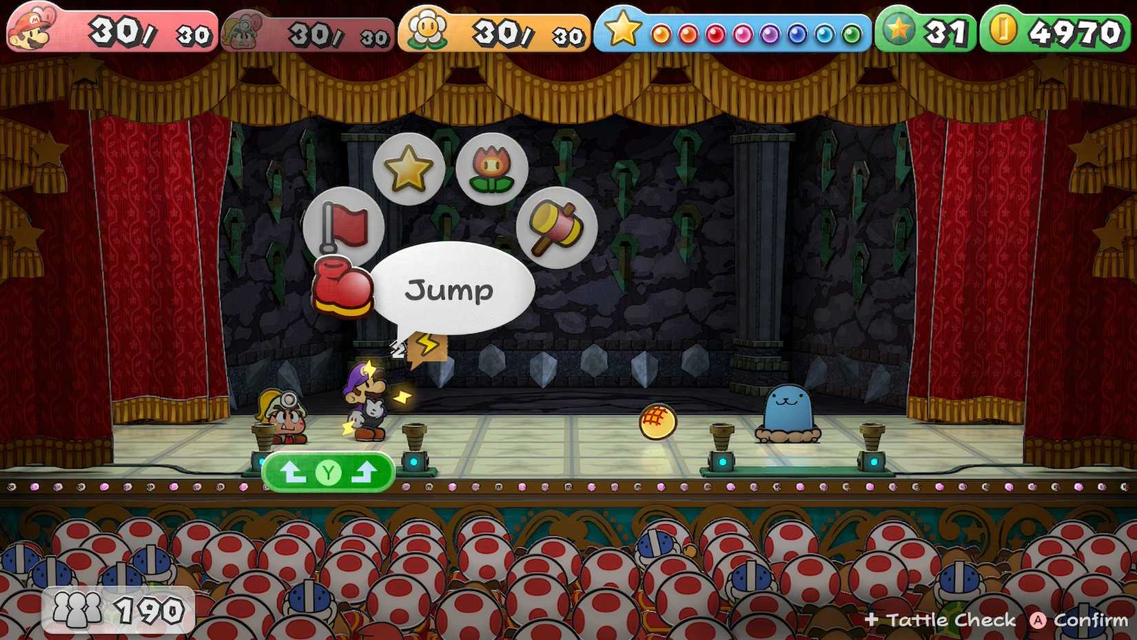 Paper Mario: The Thousand-Year Door - Whacka Boss Battle