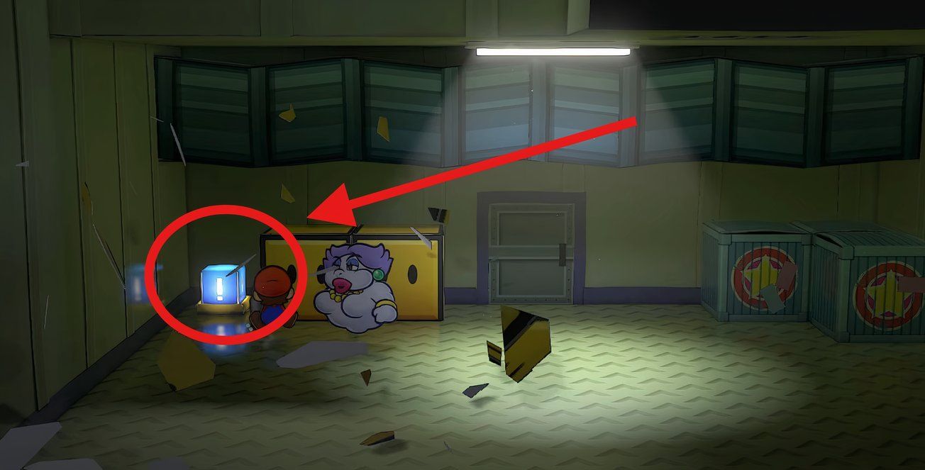 How to Find the Switch in the Storage Room in Paper Mario: The Thousand-Year Door