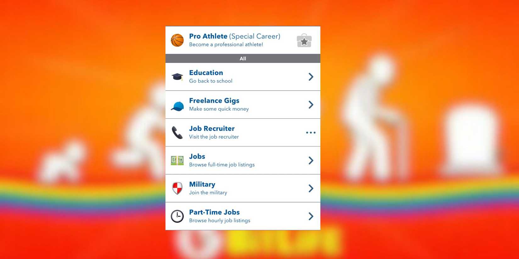 part time jobs bitlife