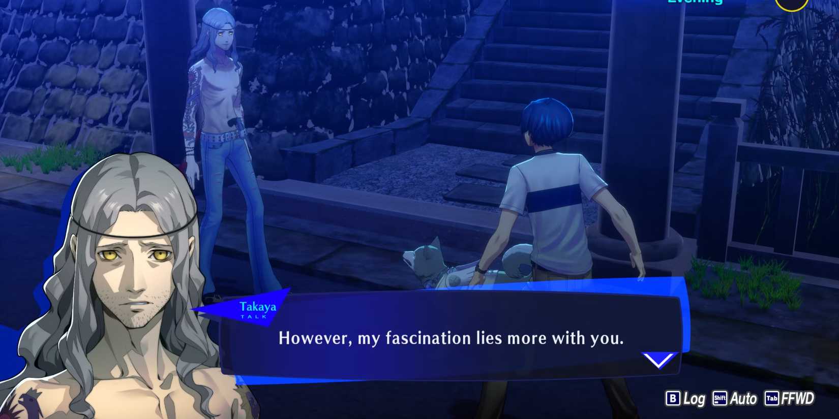 Persona 3 Reload P3R August 20 takaya meets makoto and koromaru