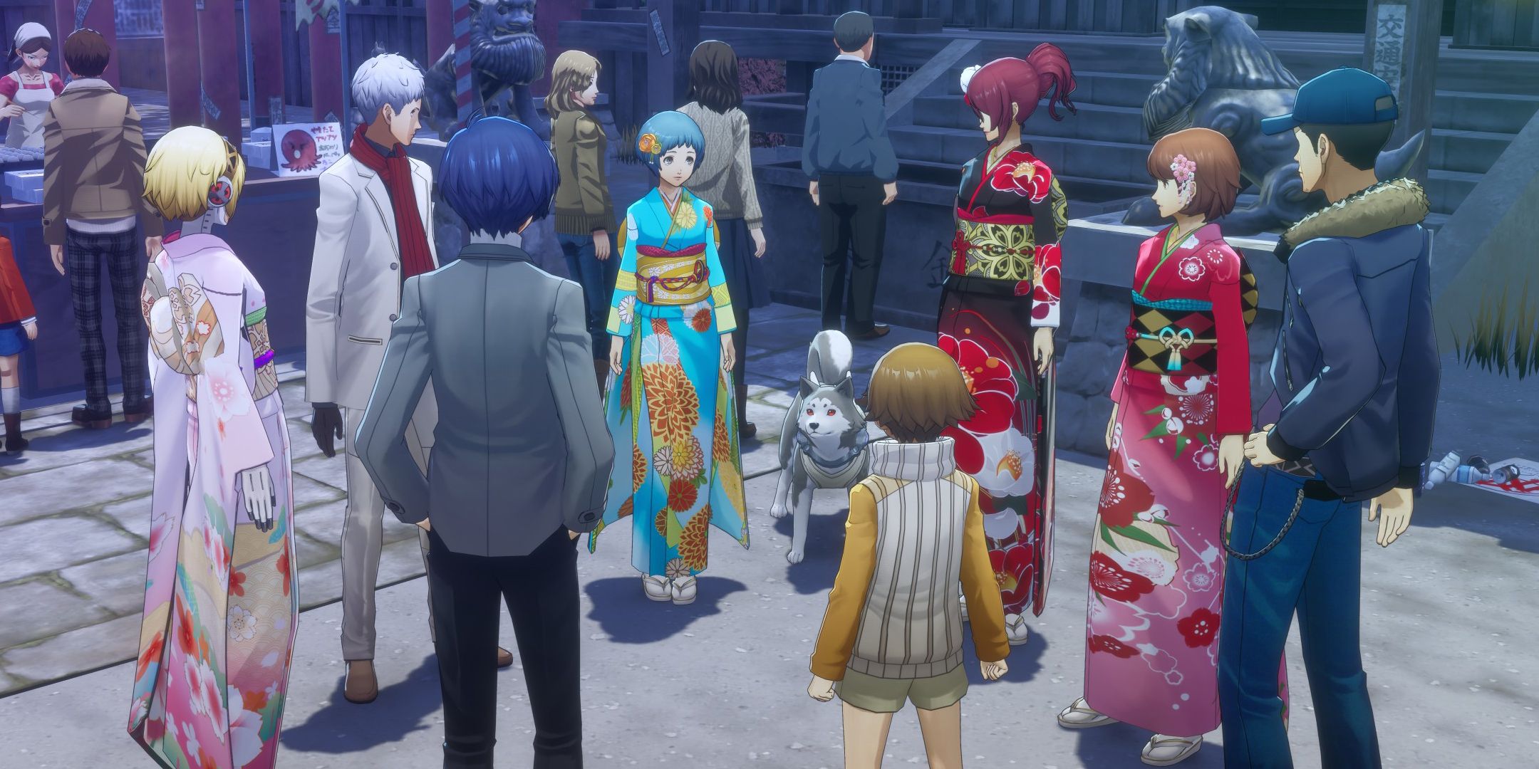 Persona 3 Reload P3R January 1 nyx extermination squad new year kimono