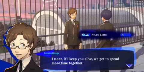 Persona 3 Reload P3R January 19 keisuke hiraga fortune social link rank 10