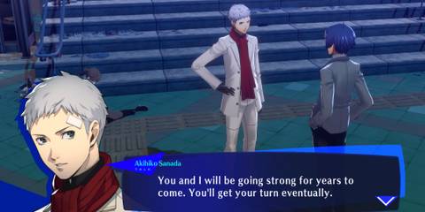 Persona 3 Reload P3R January 4 akihiko sanada hand wraps linked episode