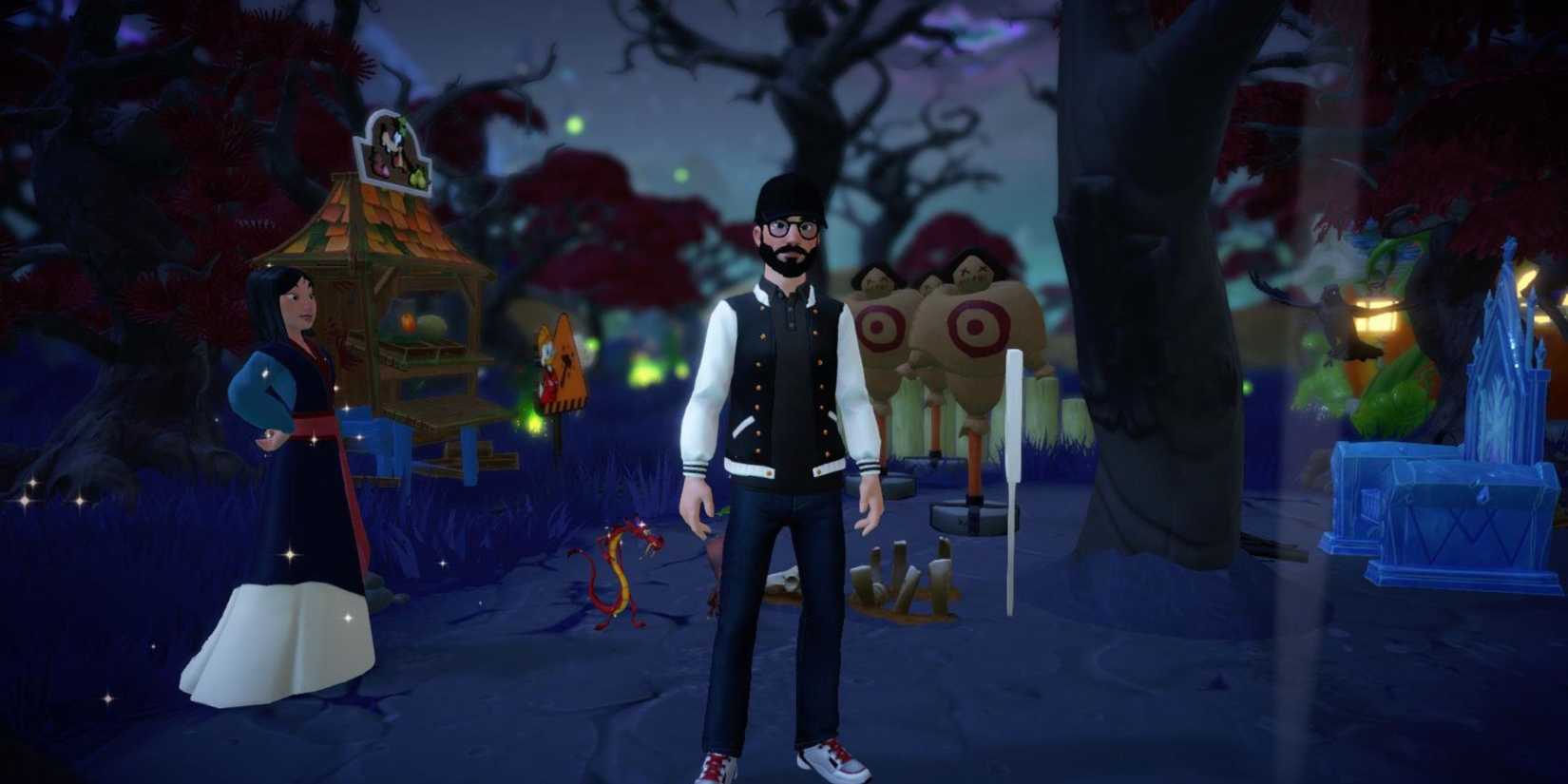 photo with mulan and mushu ddv-1