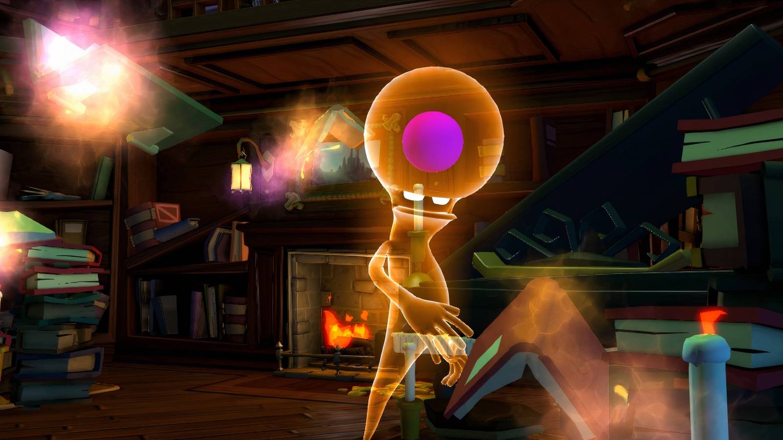 piano ghost notices luigi