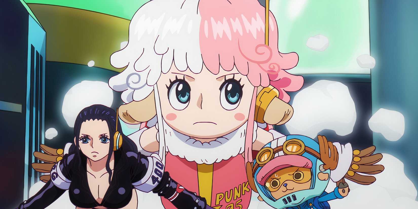 Nico Robin Chopper and Atlas