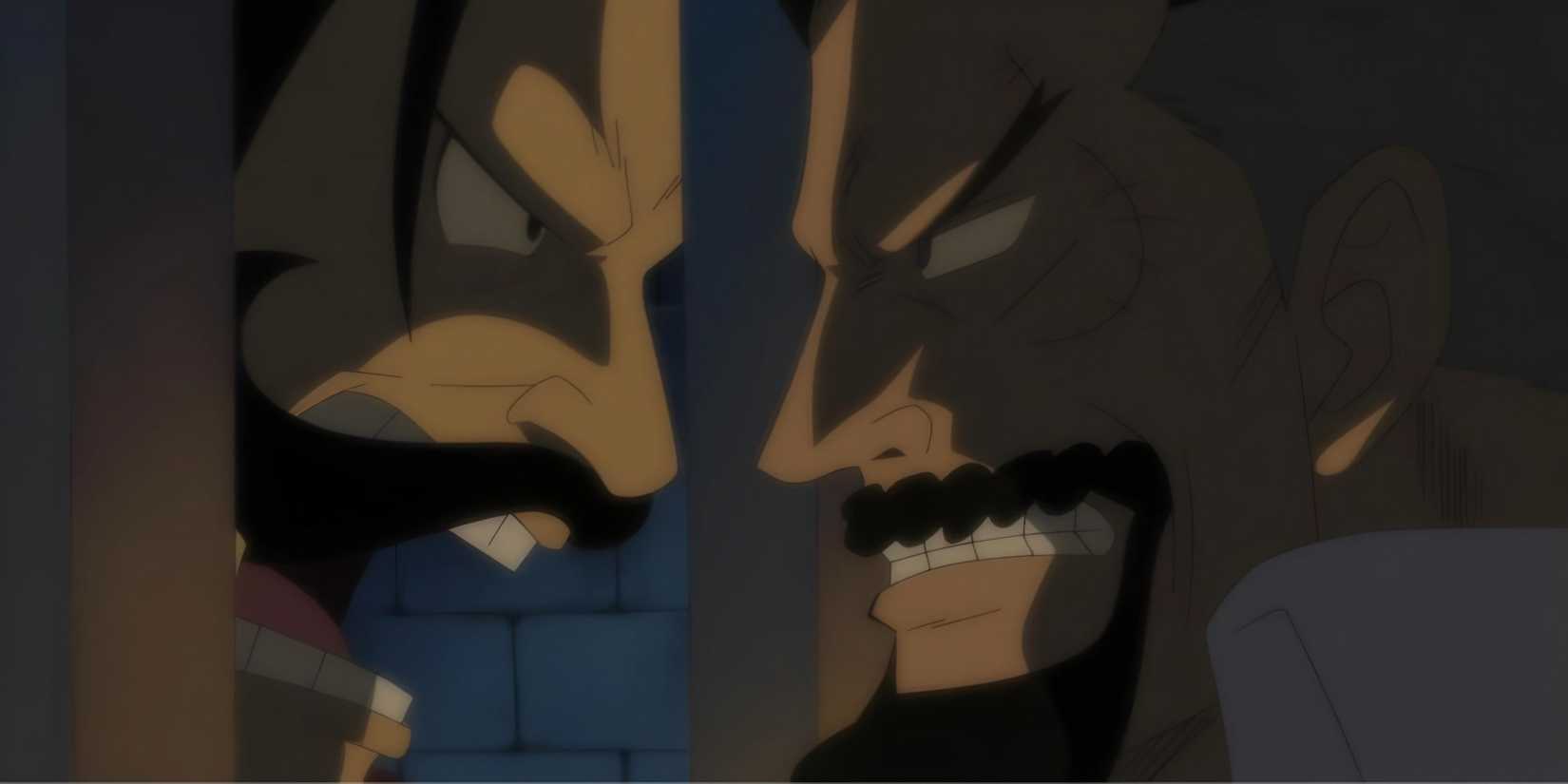 Garp and Roger talking to each other