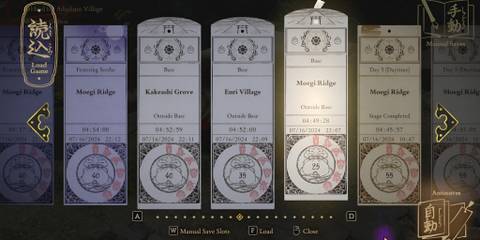 Kunitsu-Gami: Path of the Goddess auto saves