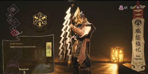 Upgrading villagers in Kunitsu-Gami: Path of the Goddess