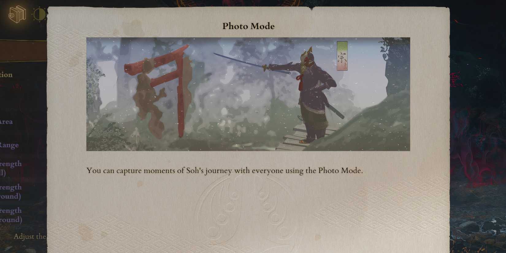 How To Use Photo Mode In Kunitsu-Gami: Path of the Goddess