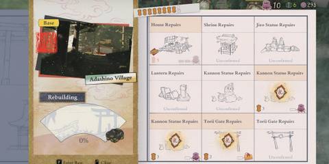 Kunitsu-Gami: Path of the Goddess How To Complete Repairs Fast