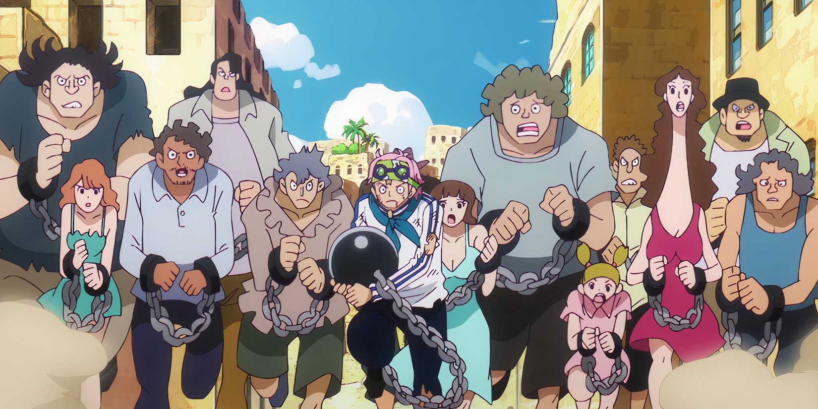 Koby frees the slaves