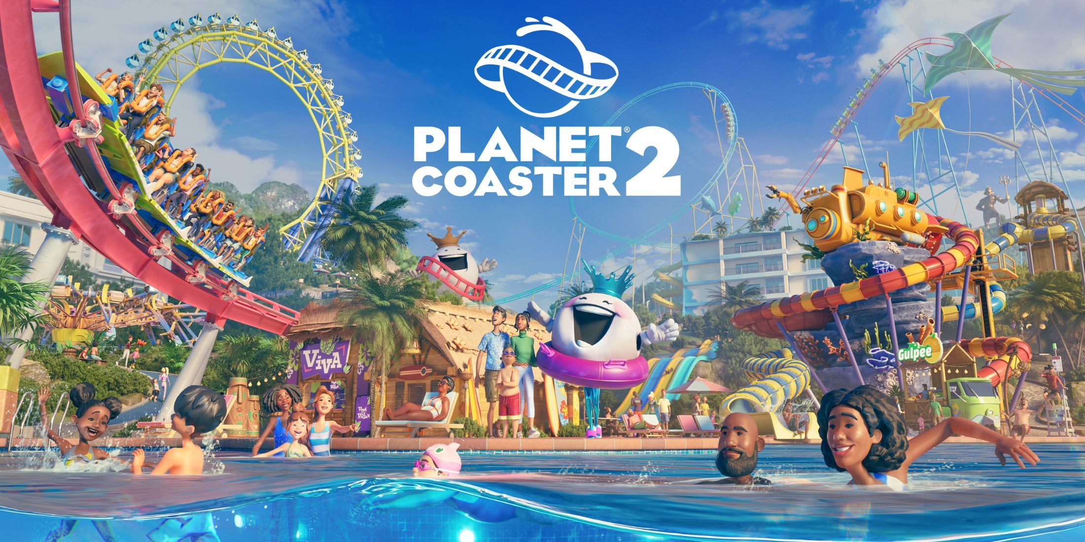 Предварительный обзор Planet Coaster 2: погружение в аквапарки