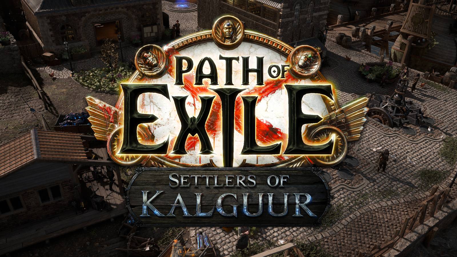 The logo for the Settlers of Kalguur League in Path of Exile.