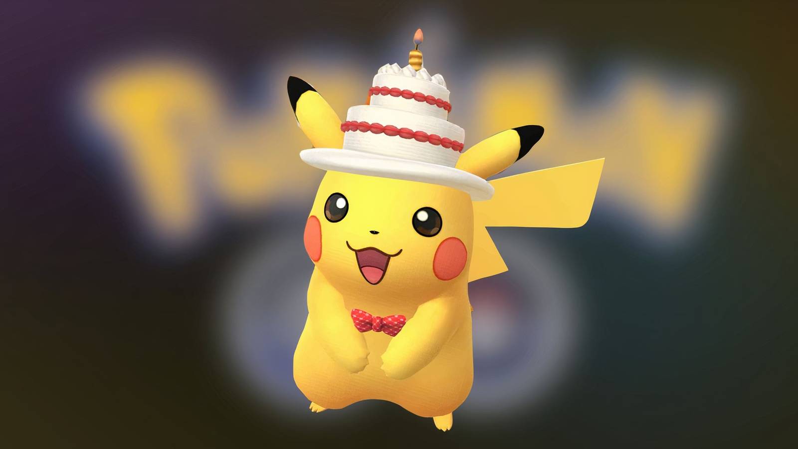Pokemon GO Cake Hat Pikachu Spotlight Hour
