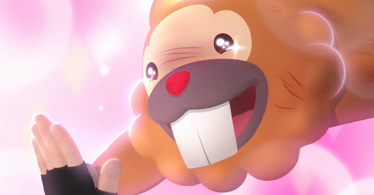 Bidoof (Peelable Ditto) Common Reverse Holo Pokemon GO 059/078 NM Pokémon TCG