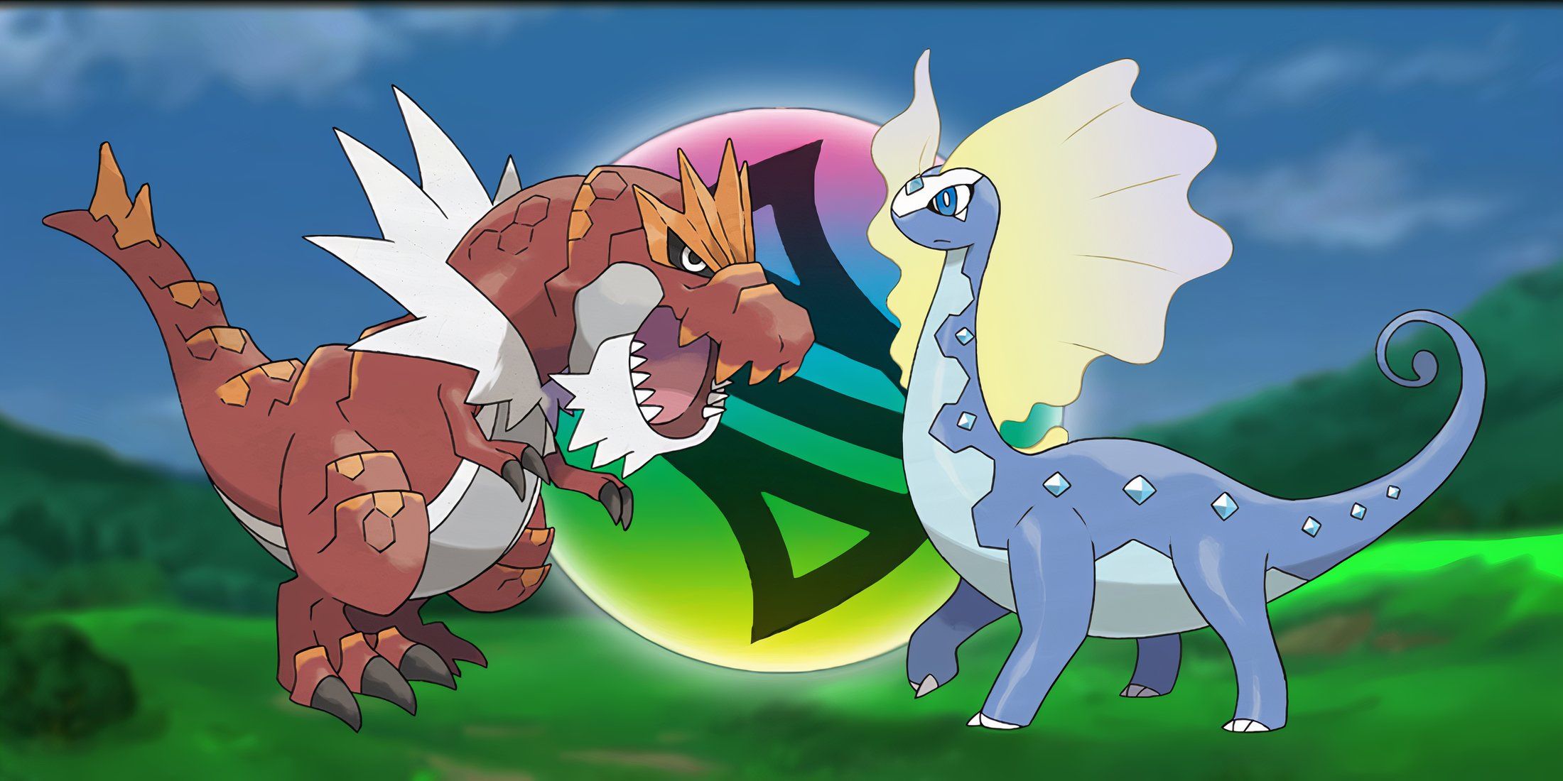 Pokemon Fan Creates Mega Evolutions for Tyrantrum and Aurorus