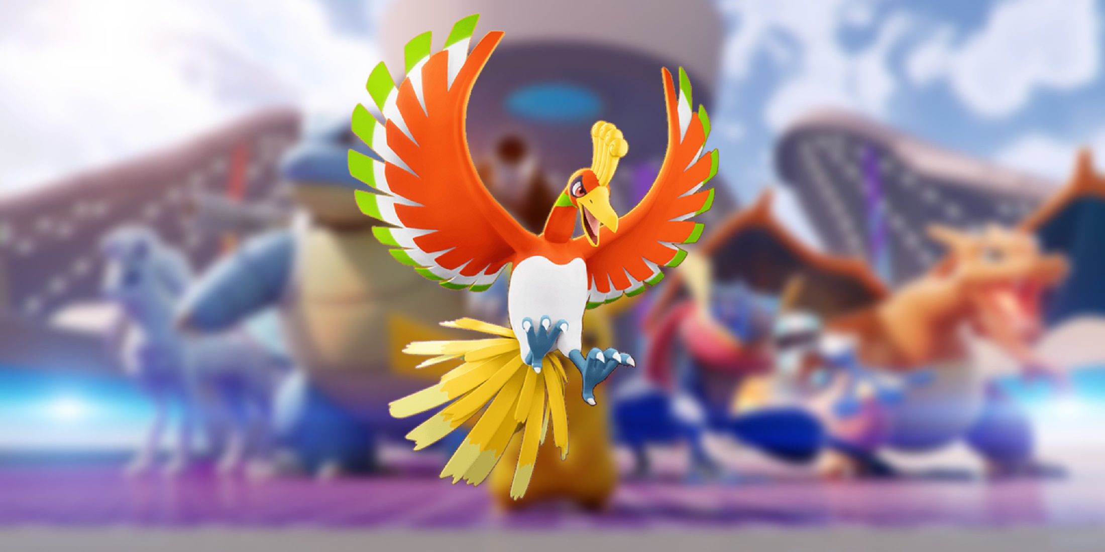 Pokemon Unite Reveals Ho-Oh Move Set