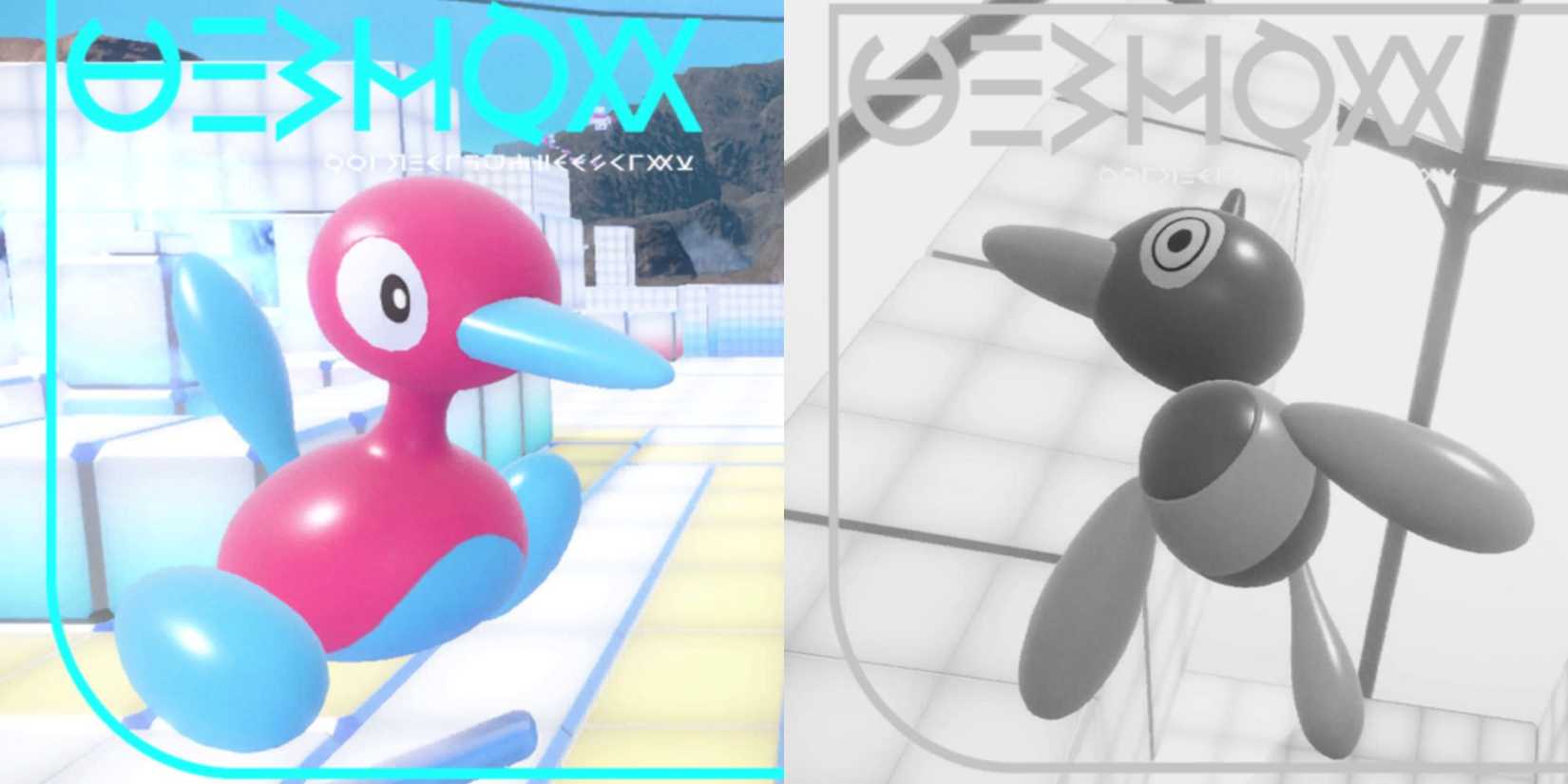 Porygon2 and Porygon-Z in the Blueberry Pokedex of Pokemon Scarlet & Violet.