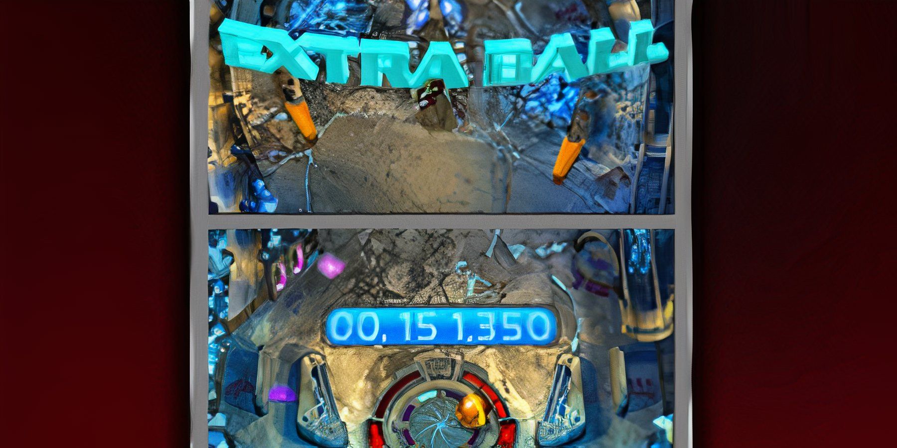 a game of metroid prime pinball being played