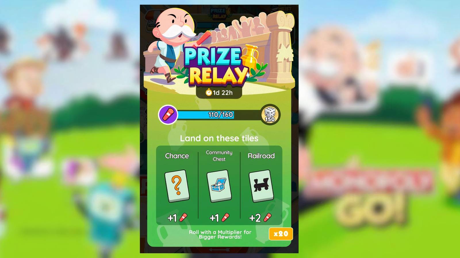 prize relay monopoly go