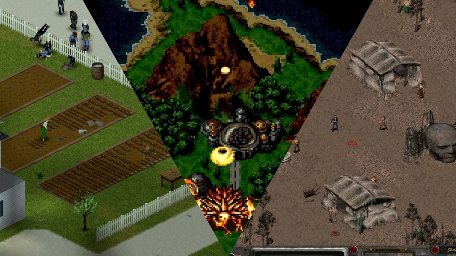 Project Zomboid, Chrono Trigger and Fallout 2