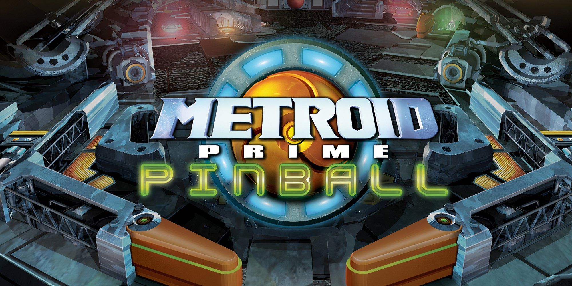 Promo art featuring the logo in Metroid Prime Pinball