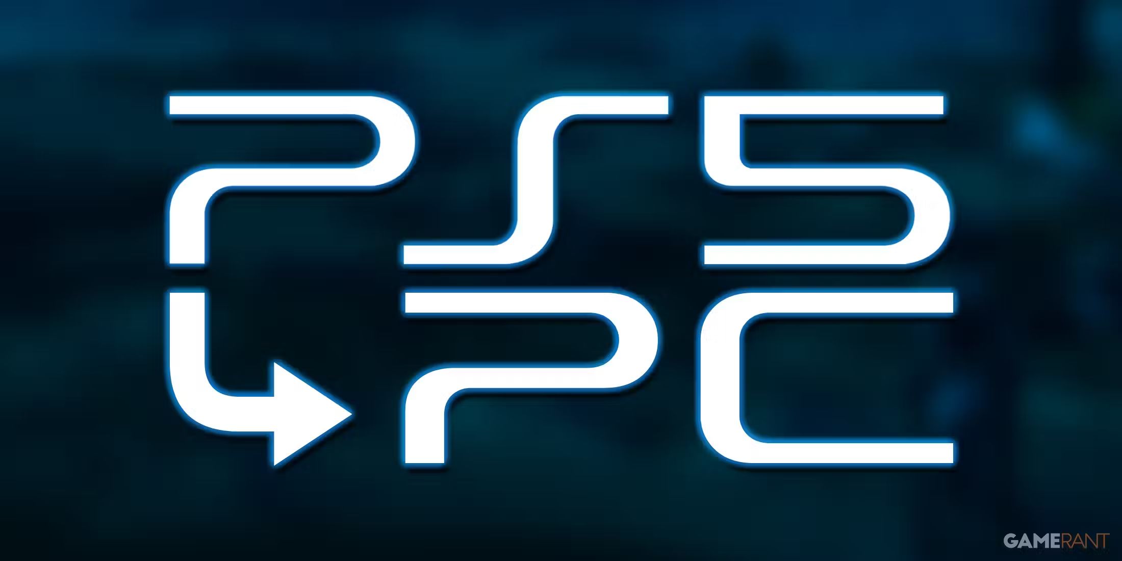 ps5-to-pc-arrow-illustration-on-blurred-stellar-blade-promo-screenshot