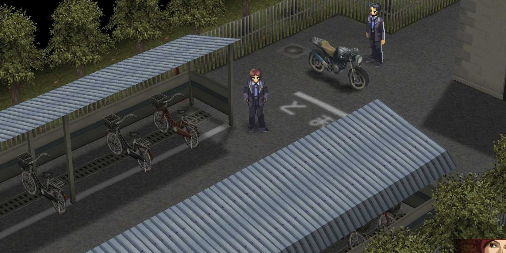 tatsuya standing in a parking garage