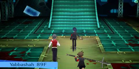 the party running through tartarus in persona 3 portable