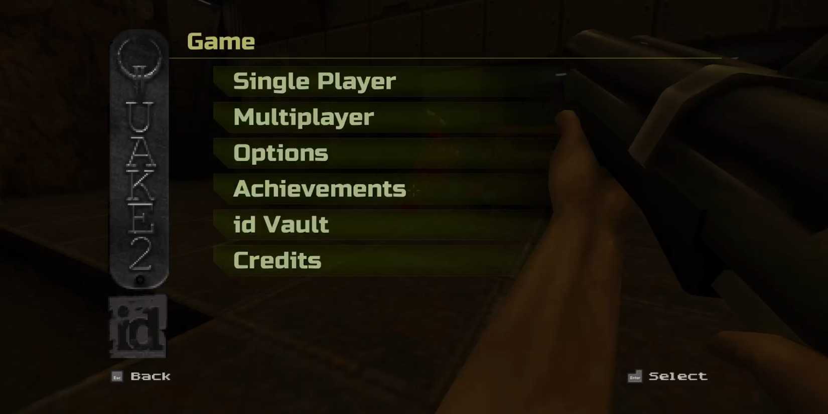 Quake2 Xbox Cloud Controls