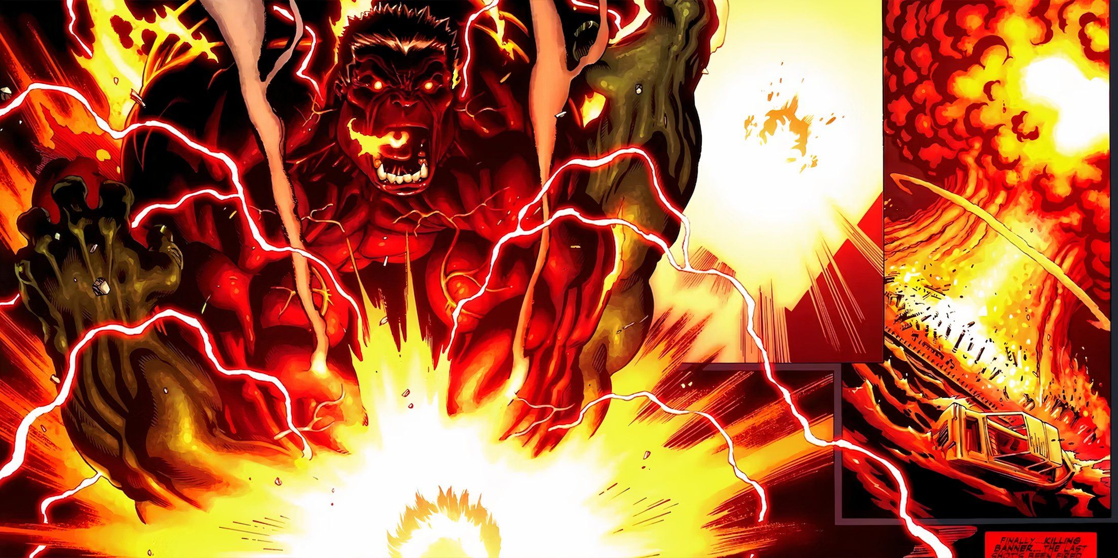 Marvel: 6 Things Red Hulk Can Do That Bruce Banner Cannot