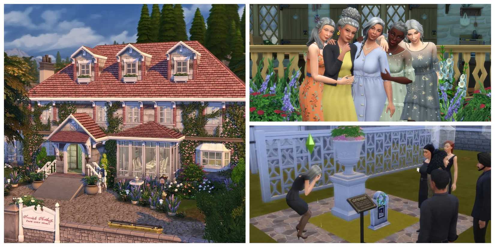 Retirement Homes, Elder Sims and Funerals in The Sims 4
