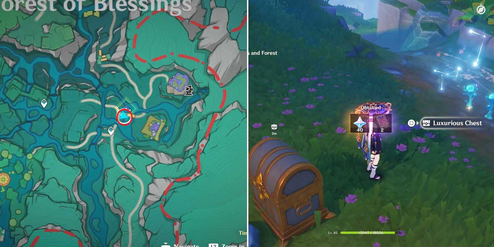 rewards for solving the trials in the cave of eerie murmurs in genshin impact