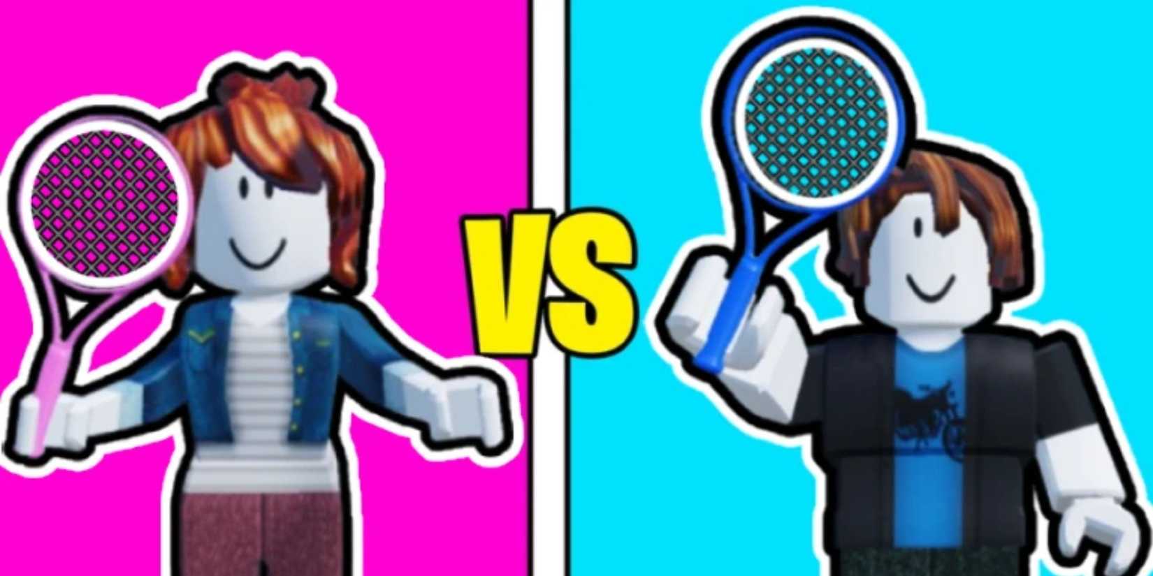 Tennis Simulator characters
