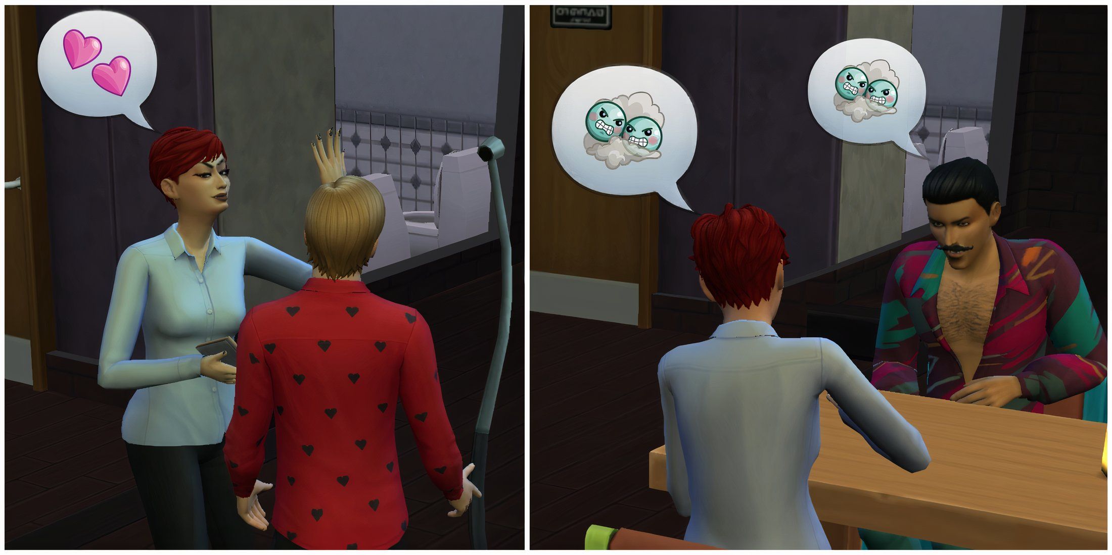 romantic dynamics good and bad sims 4