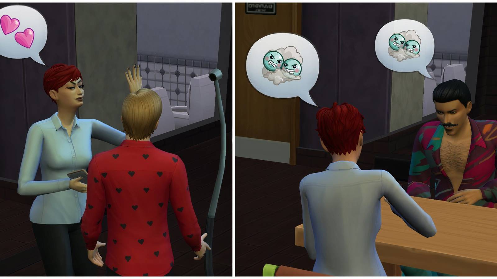 romantic dynamics good and bad sims 4