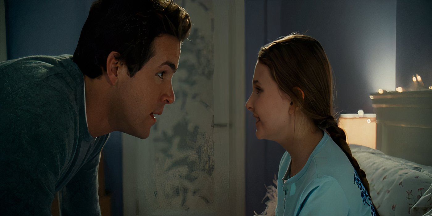 Ryan Reynolds speaking to his daughter in Definitely, Maybe