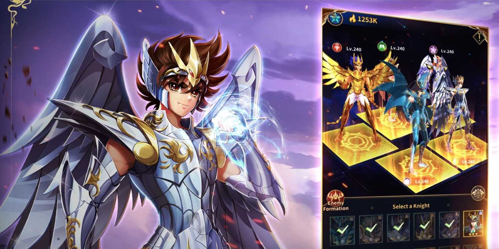 Saint Seiya: Legend of Justice character